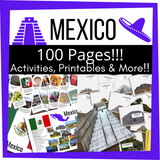 Mexican MEXICO Country Unit Study | Mesoamerica History, Activity & Printables!