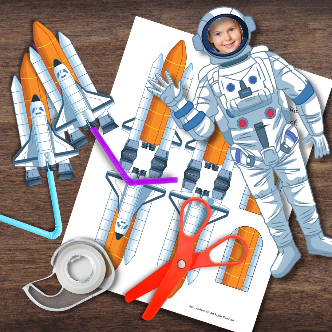 astronaut craft for kids