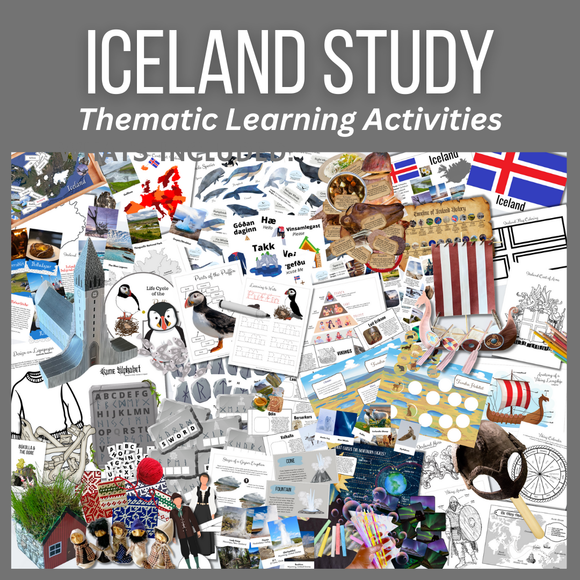 ICELAND Activity Book: Hands-on Europe Activities, Experiments, Models & Viking Culture Studies!