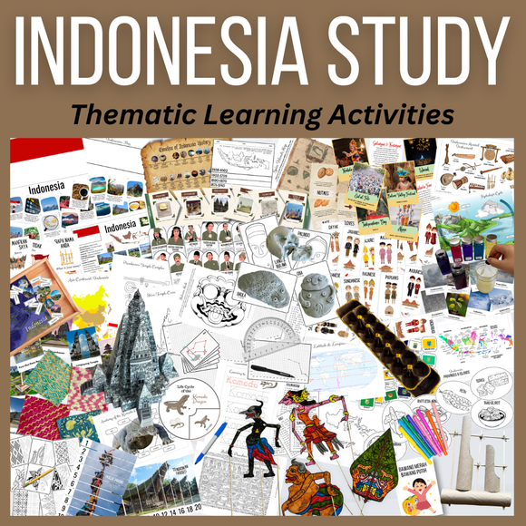 INDONESIA Activity Book: Hands-on Activities, Models, Experiments & Learning Resources!
