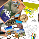 INDIA Indian Country Cultural Study | ASIA Continent | Hands-on Activities!