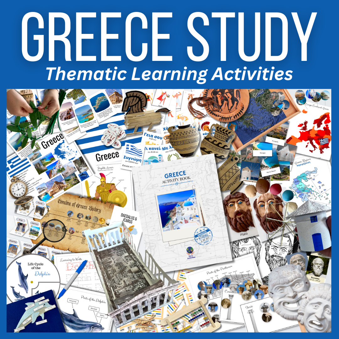 Greece Activity Book: Hands-on Activities, Experiments, Models & Cultu ...