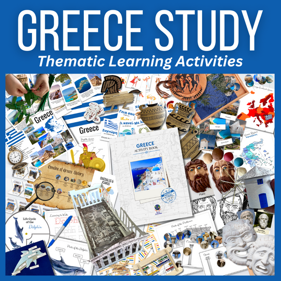 Greece Activity Book: Hands-on Activities, Experiments, Models & Culture Studies!