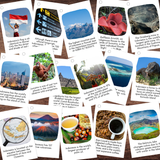 INDONESIA Fun Fact Cards, Timeline & Time Periods, Colonization Flipbook & National Heroes