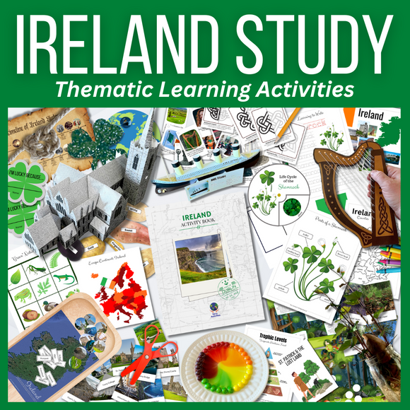 Ireland Activity Book: Hands-on Activities, Experiments & Learning Resources!