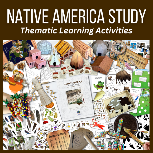 Native America Activity Book: Hands-on Activities, Experiments & Learning Resources!