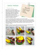 *FREEBIE* Kasut Manek Bead Craft - Traditional SINGAPORE Peranakan Shoes w/Instructions