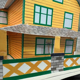 Ralphie Parker "A Christmas Story" Inspired 3D Paper Model House Diorama w/Instructions