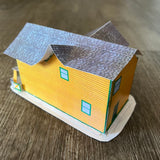 Ralphie Parker "A Christmas Story" Inspired 3D Paper Model House Diorama w/Instructions