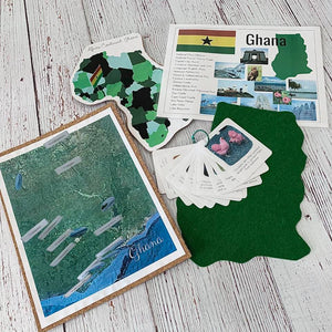 Montessori-Inspired GHANA West Africa Geography Mini Study