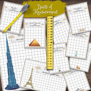 Units of Measurement - World Largest Landmarks Buildings Comparison | Math: Measuring & Counting