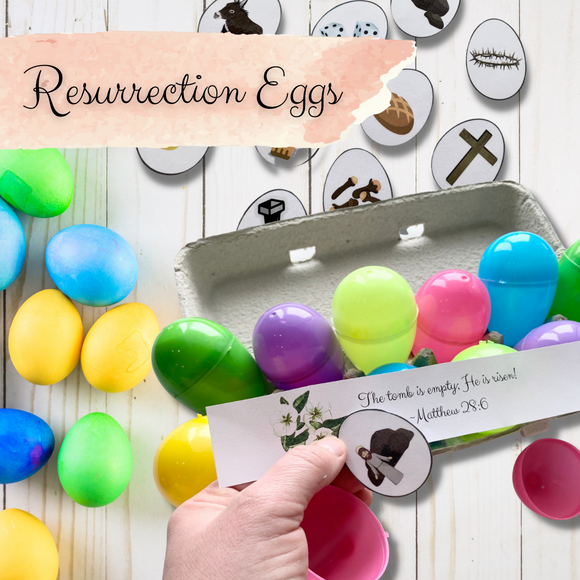 Resurrection Eggs - Interactive Christian Easter Activity