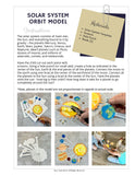 SOLAR SYSTEM Planet Model Rotating Spinner | Outer Space Study Activity