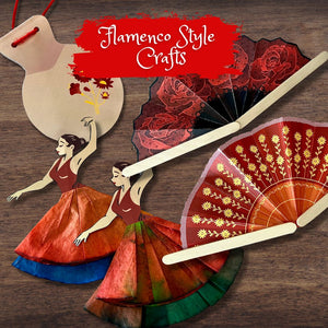 SPAIN España Spanish Flamenco Crafts Dancer, Fan, Castanet Printables