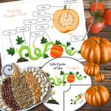 Thanksgiving Bundle | Fall Autumn Themed Math Vocabulary Reading Hands-on Crafts
